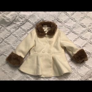 Infant girls peacoat size 9 month